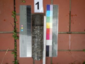 Grenzwies 3 -Geotechnical consulting, drill cores of diesel contaminated foundations, classification according to waste management legislation, waste management, communication with authorities -Boden & Grundwasser - soil & groundwater